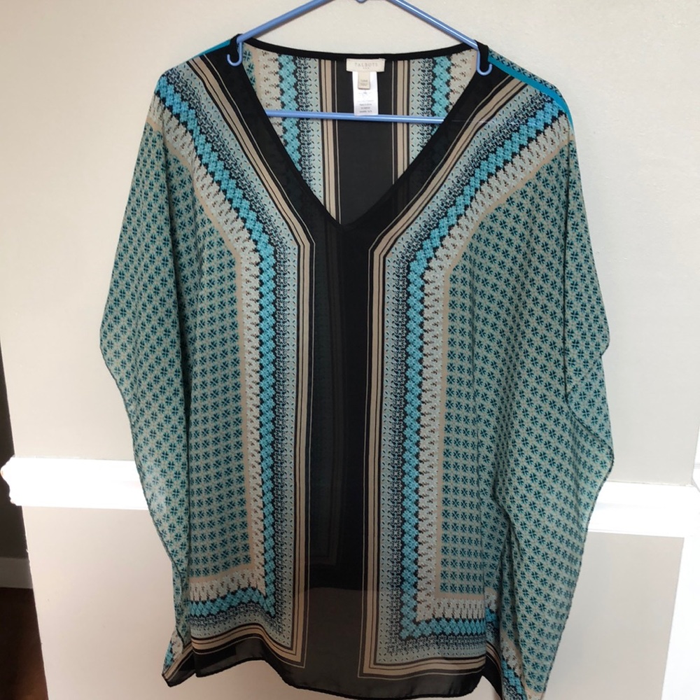 Short Sleeve Talbot Poncho